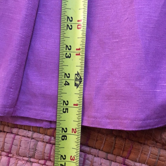 Linen blend skirt - Picture 9 of 10